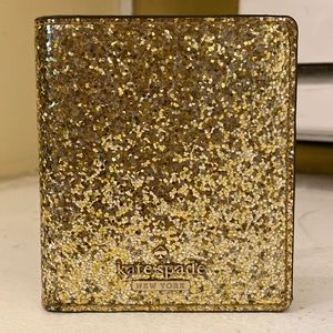 Kate Spade Golden Glitter Wallet
